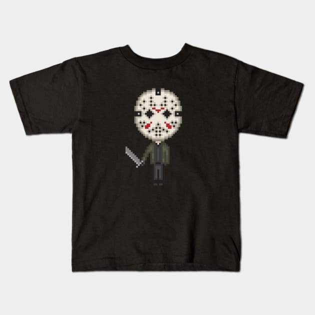 Jason Voorhees from Friday the 13th (Movie) Kids T-Shirt by TheBanannaTheory